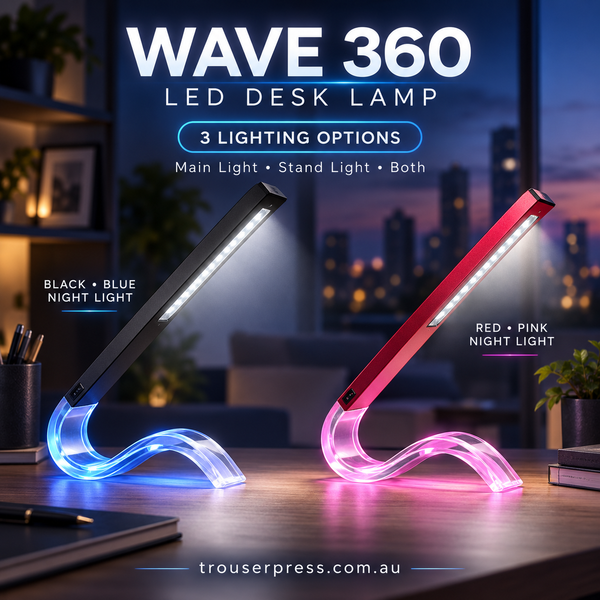 WAVE 360° Rotation of light source for light positioning